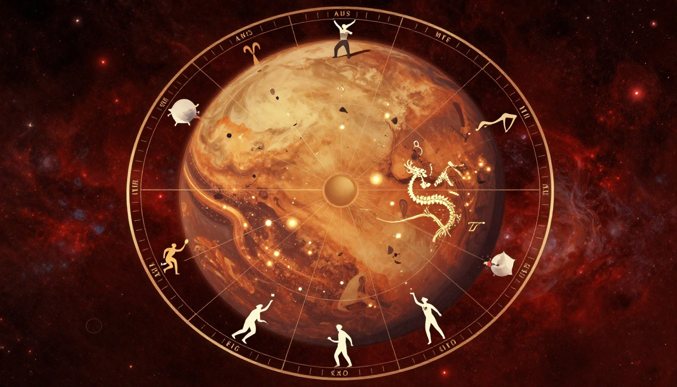 Posição de Marte e Seu Estilo de Motivação: Como Sua Força de Vontade se Mostra no Mapa Natal