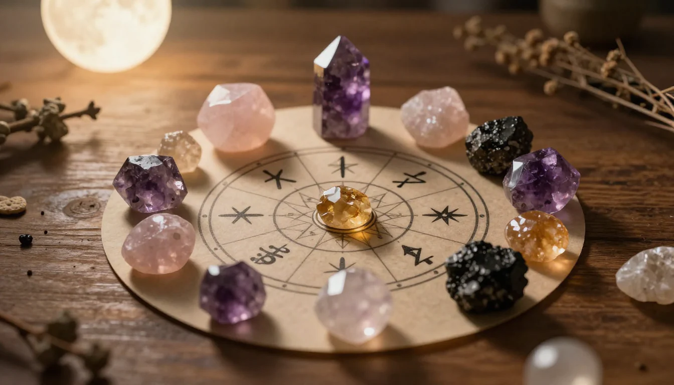 Cristais e Compatibilidade com o Zodíaco: alinhando as pedras com seu signo