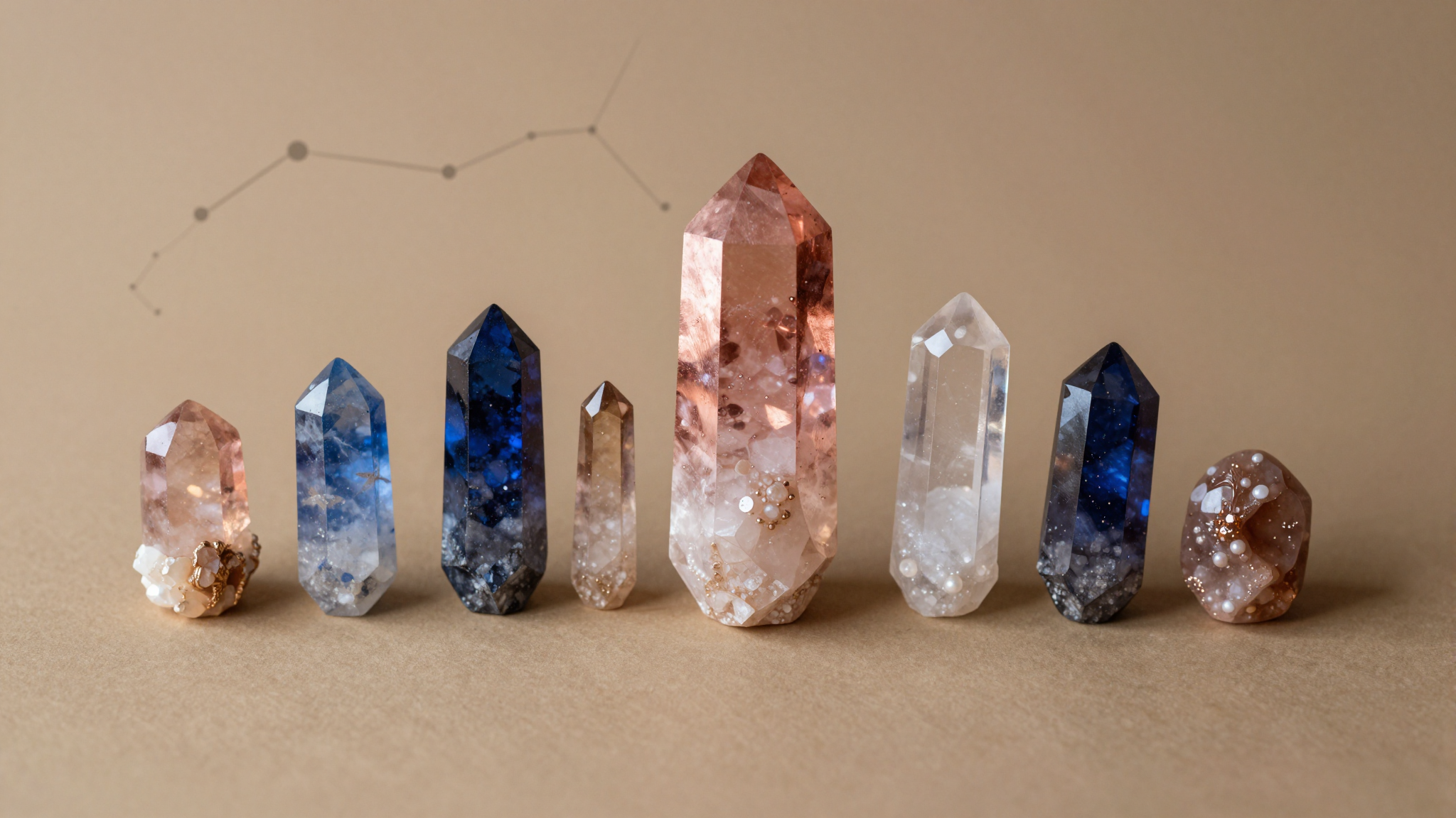 Cura com Cristais & Compatibilidade Zodiacal: Harmonize Sua Energia com as Pedras Certas