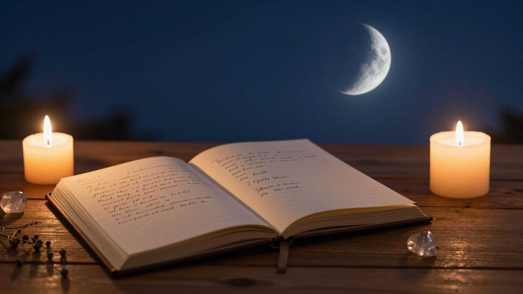 Guia para Definir Intenções na Lua Nova