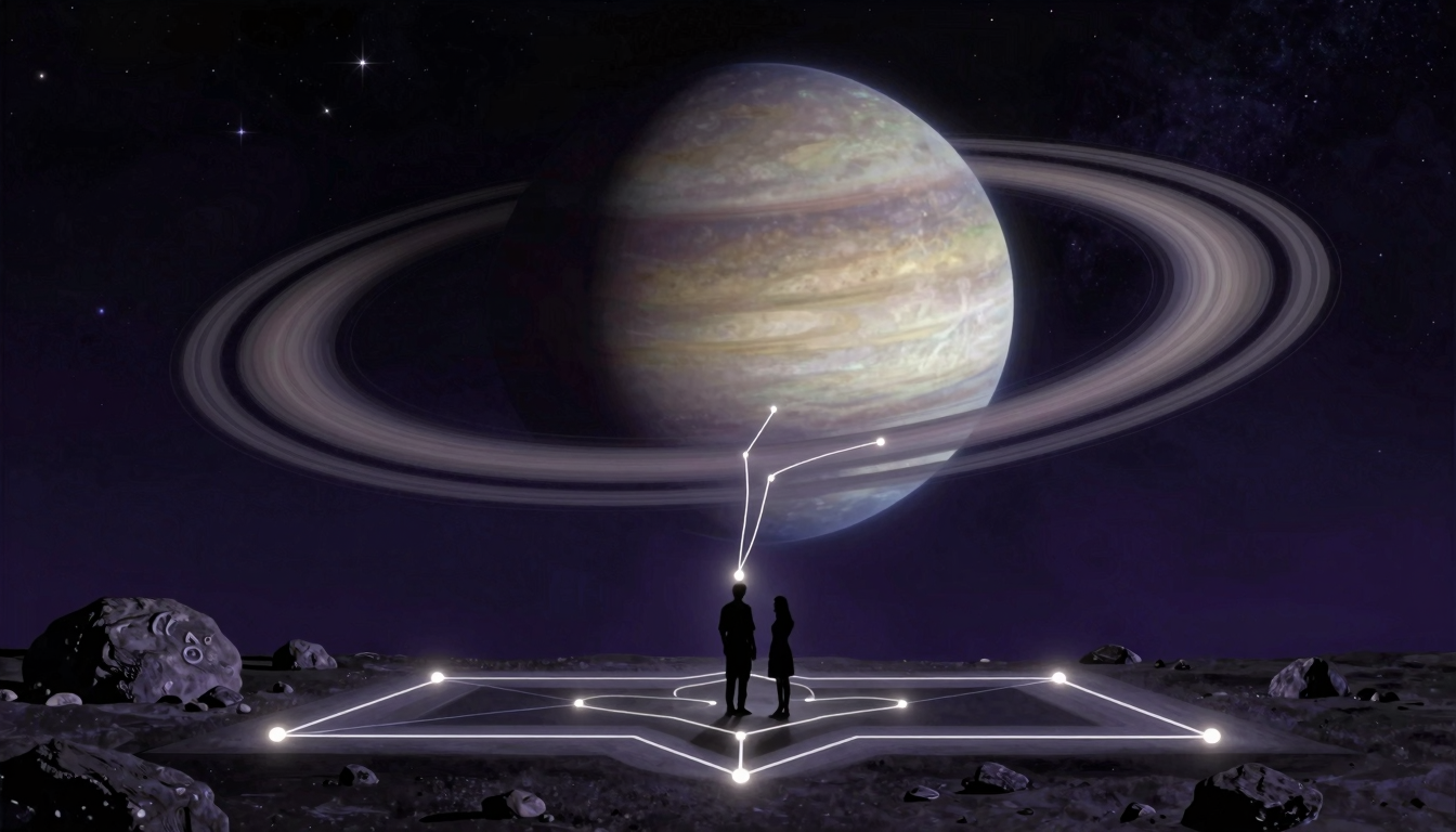 Saturno e Compromisso Amoroso: o que a Lua e os ciclos pedem hoje (31/03/2026)