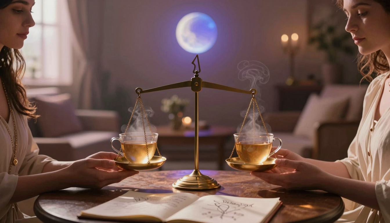 Libra e o Equilíbrio nos Relacionamentos: o que a Lua e os signos pedem hoje (01/04/2026)