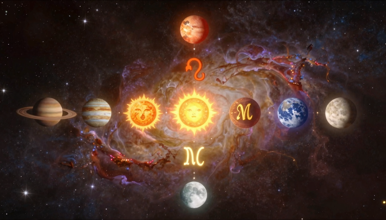 A ligação entre chakras e energias planetárias: como o céu reflete a alma