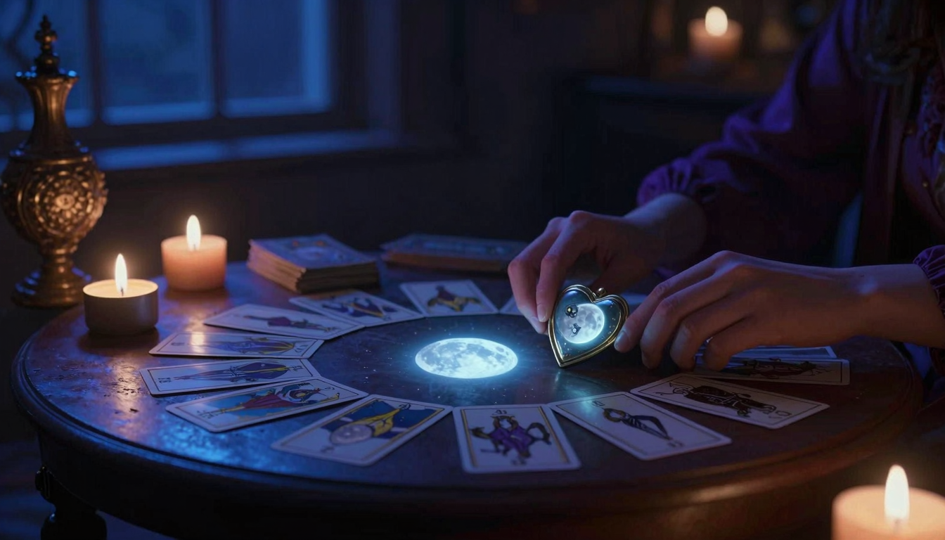 Tarô para Decisões no Amor: o que a Lua e as Cartas sussurram em 11/04/2026