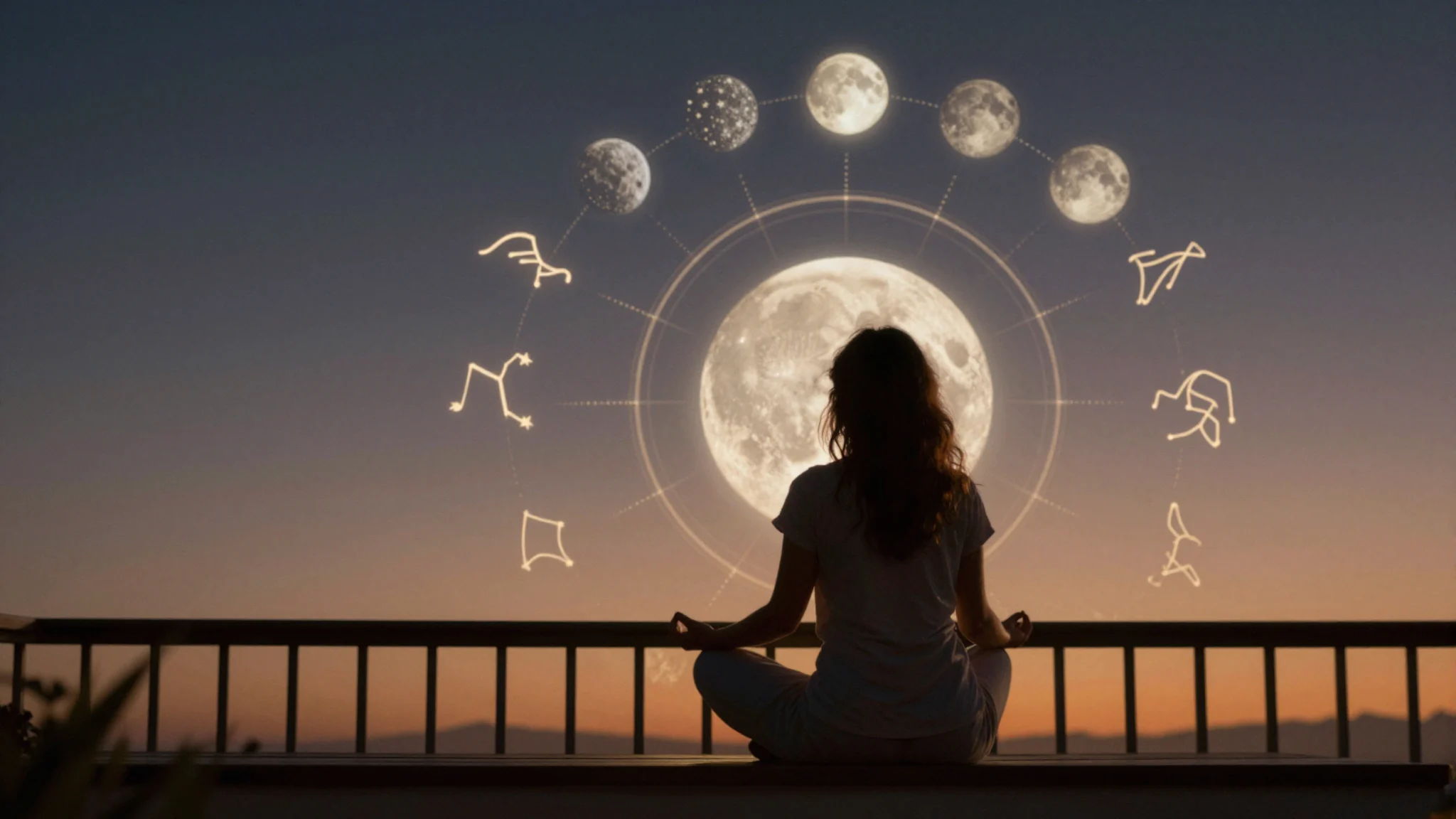 Meditação Mindfulness com Influência Astrológica: Como Praticar com a Lua e o Agora
