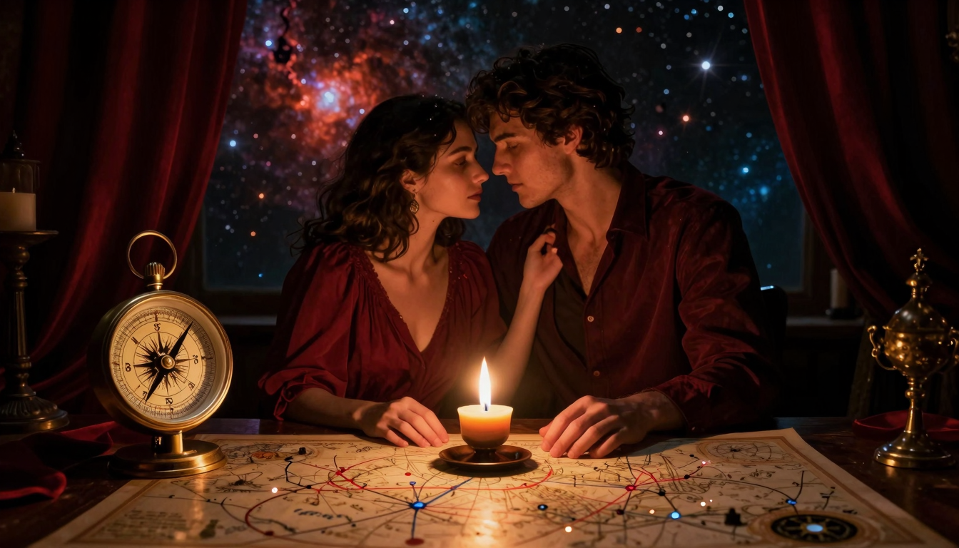 Marte no mapa e o desejo romântico: como acender, direcionar e viver a paixão com consciência (15/04/2026)