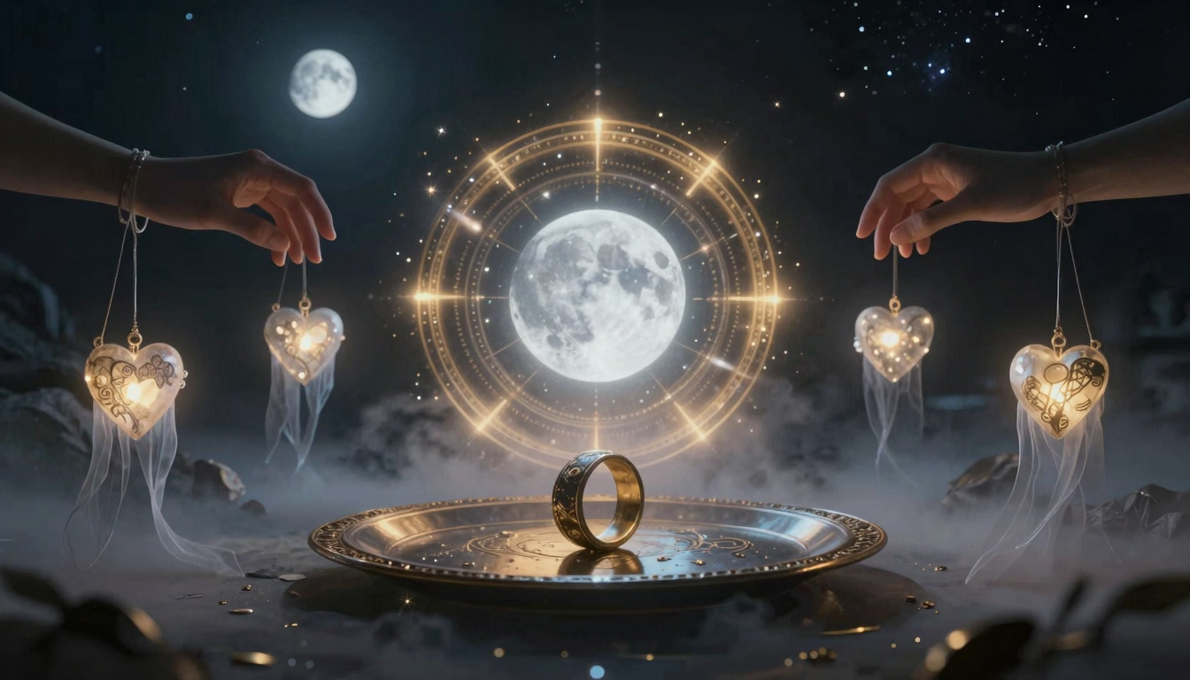 Como os eclipses mexem com vínculos afetivos: o que a Lua e os portais do destino pedem em 19/04/2026