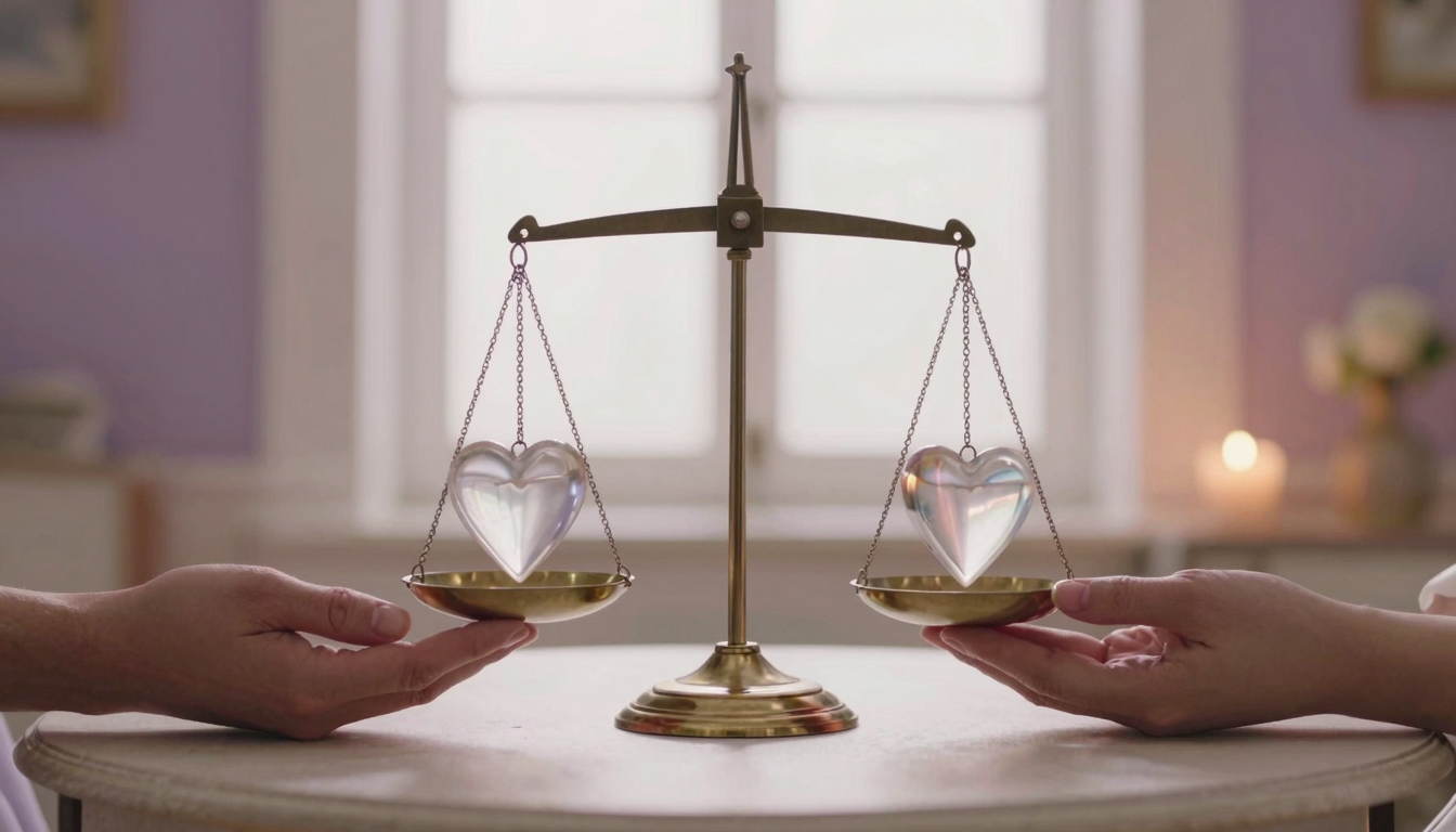 Libra e o Equilíbrio nos Relacionamentos: afinar o coração com a Lua de 25/04/2026