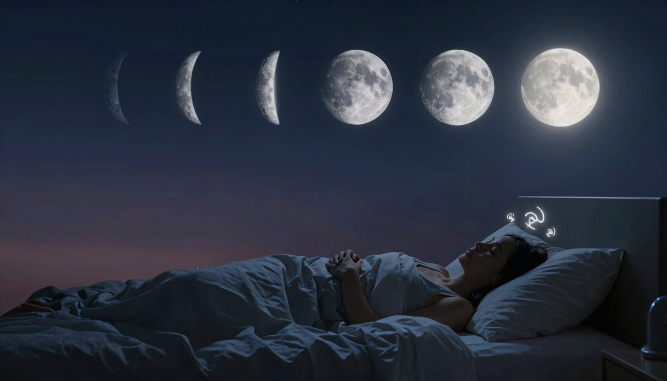 Como as fases da Lua afetam seu sono e seus sonhos