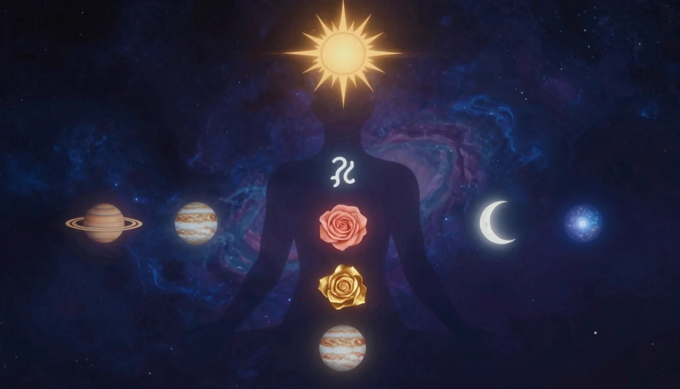 Chakras e energias planetárias: como a astrologia pode orientar seu equilíbrio interior