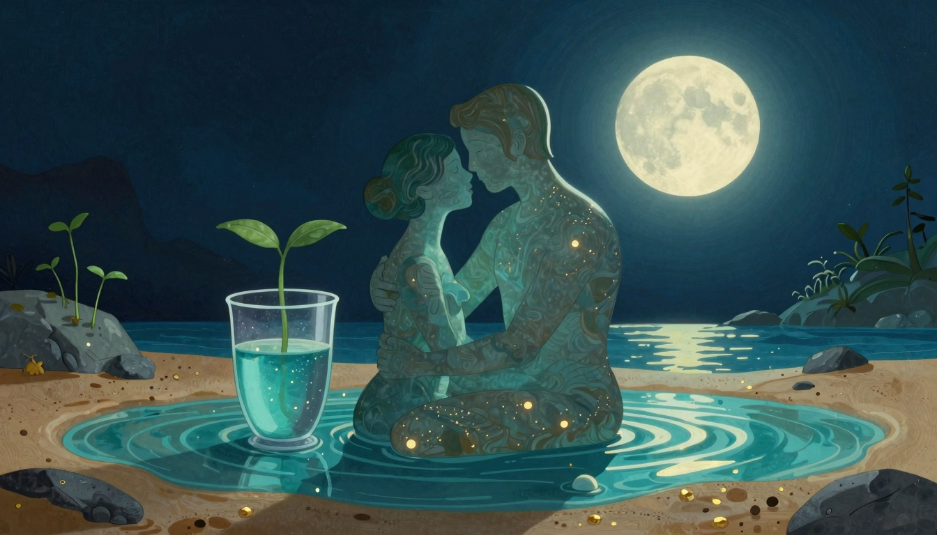 Água e Terra: compatibilidade que cura, descansa e segue o ritmo da Lua