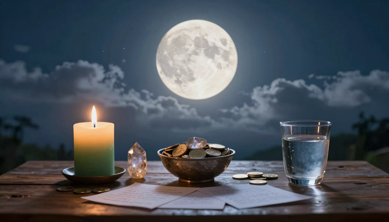 Rituais de Lua Cheia para Manifestar Abundância