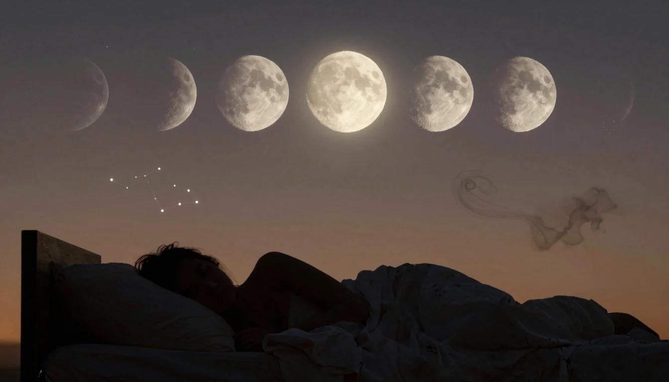 Como as fases da Lua afetam seu sono e seus sonhos