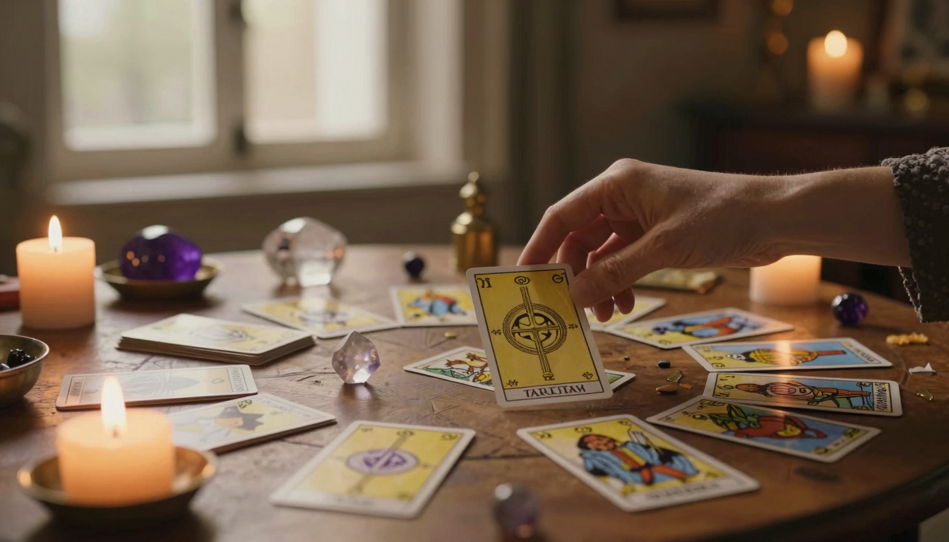 Tarot para decisões no amor: uma rotina prática de 24 horas em 15/05/2026