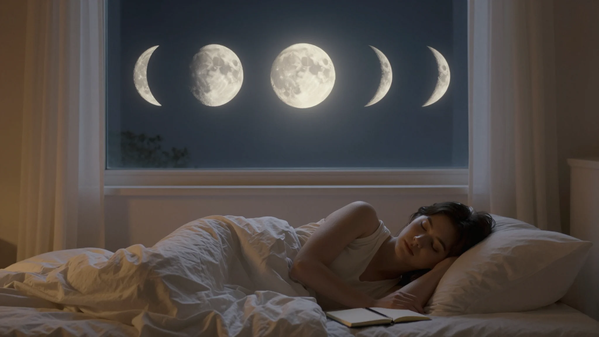 Da luz do luar ao significado: como as fases da lua afetam seu sono e seus sonhos