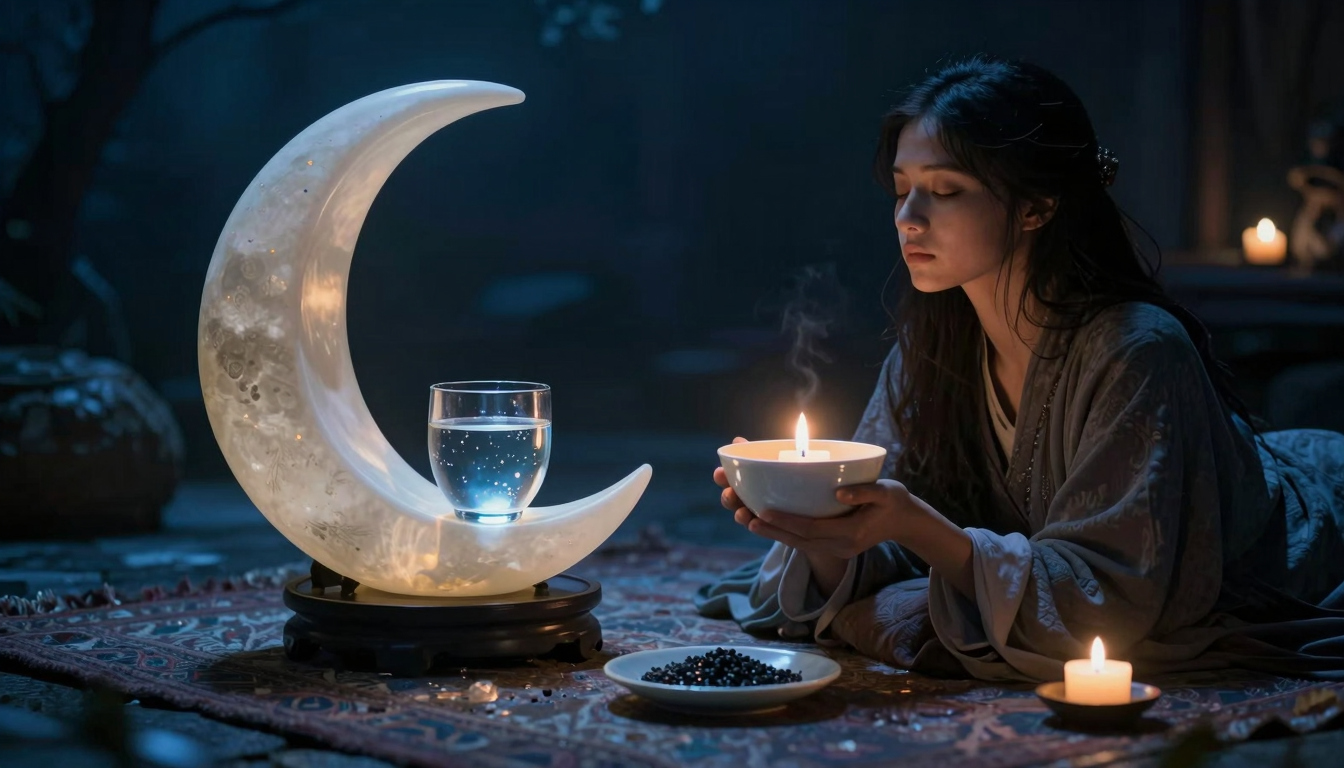 Lua Nova no Amor: Rituais de Cura, Descanso e Ritmo Lunar (18/05/2026)