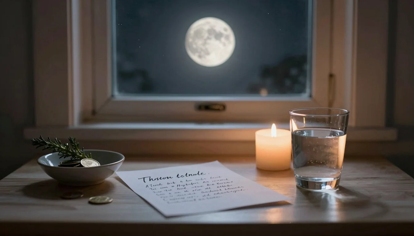 Rituais de Lua Cheia para Manifestar Abundância