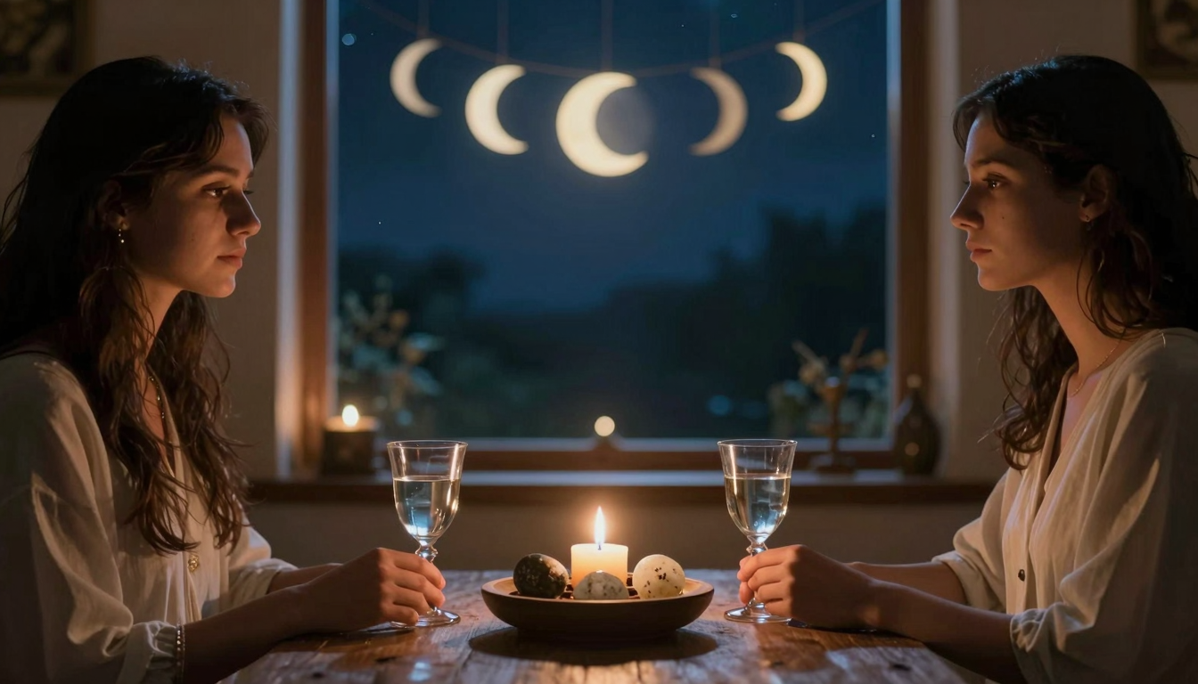 Casa 7, parcerias em cura: descanso, ritmo lunar e padrões que pedem amor novo