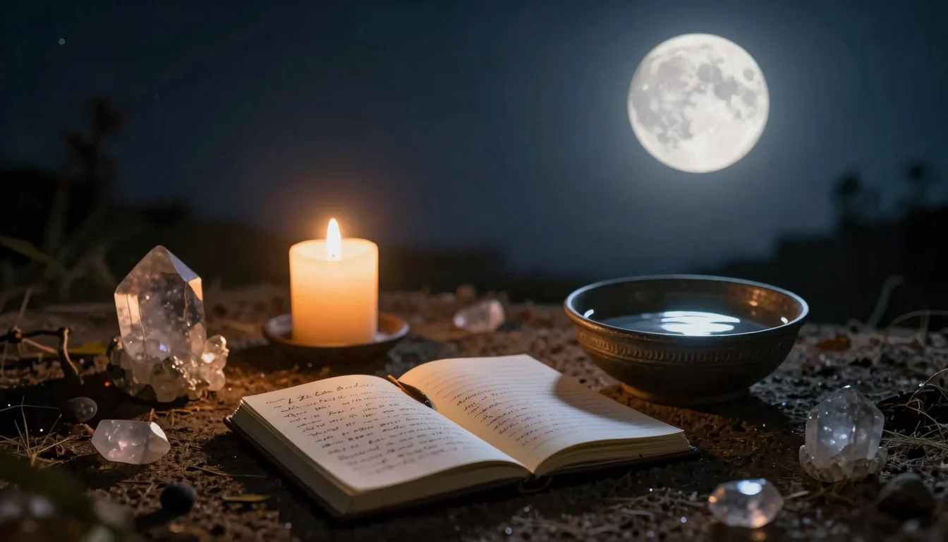 Rituais de Lua Cheia para Manifestar Abundância