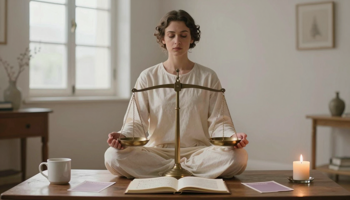 Libra em Equilíbrio: uma Rotina de 24 Horas para Harmonizar Amor e Parcerias (05/06/2026)