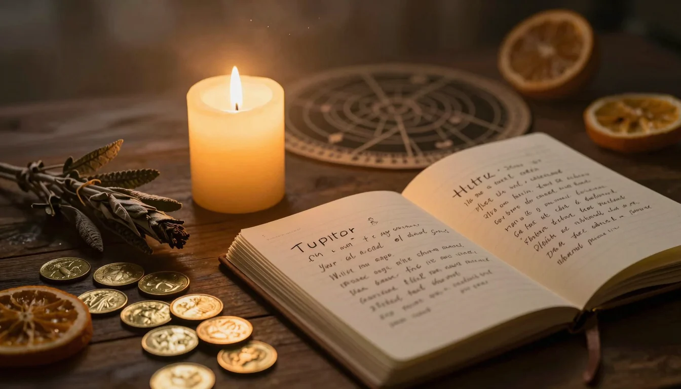 Rituais de Prosperidade na Travessia de Júpiter: Convide Expansão, Sorte e Propósito