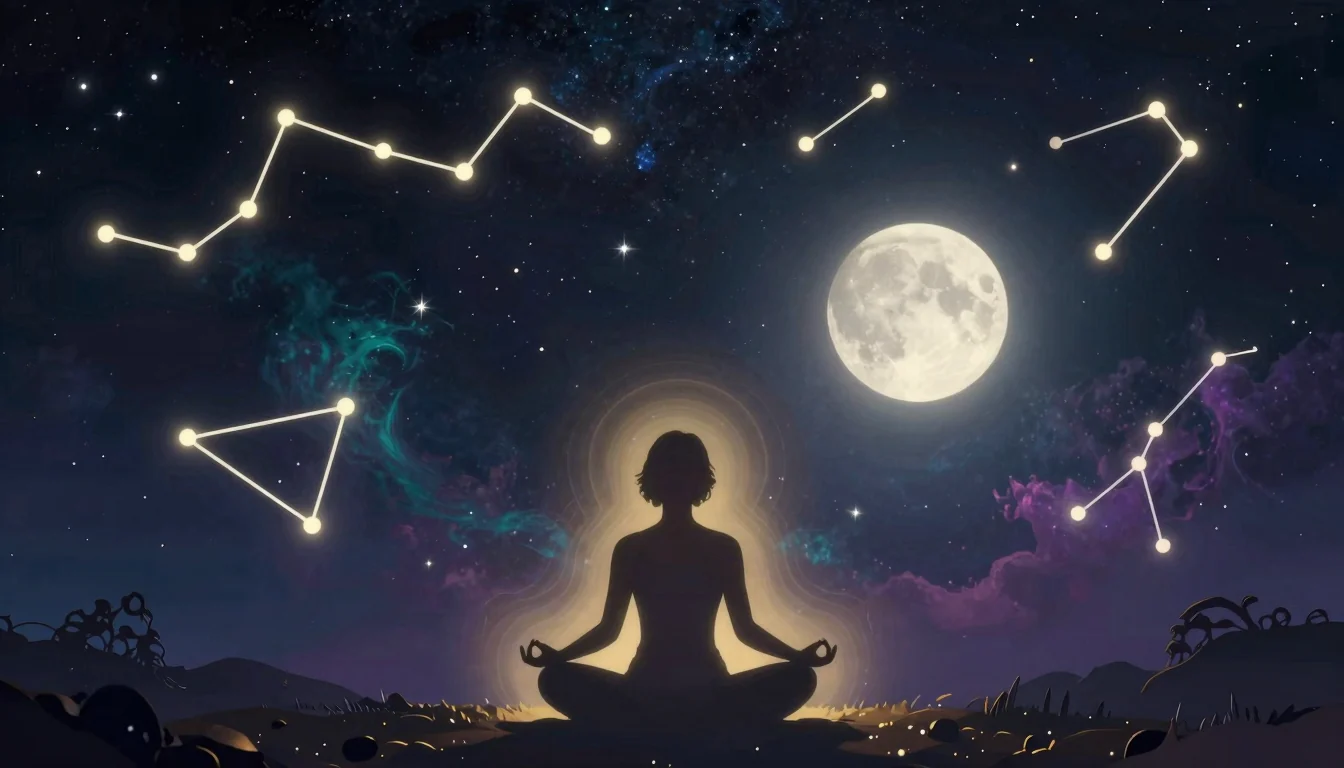 Astrologia encontra mindfulness: práticas de meditação para cada humor do céu