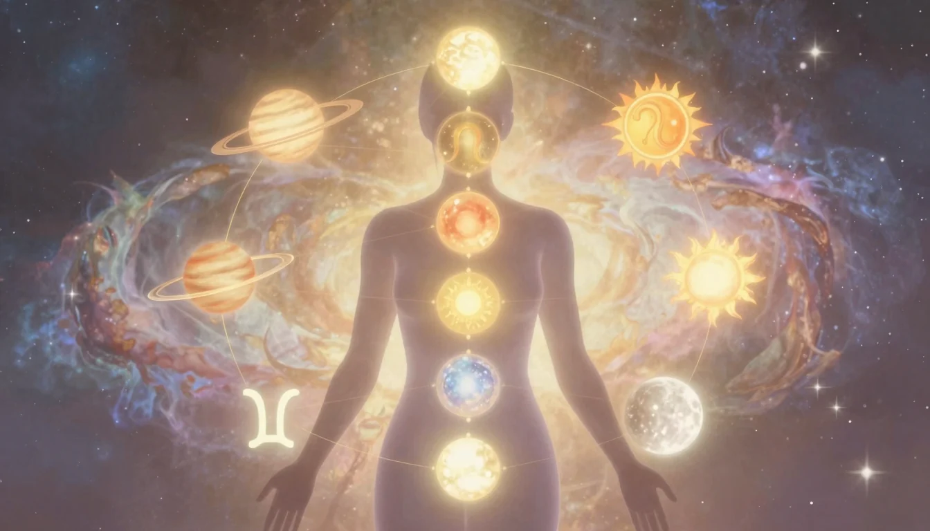 A Conexão entre Chakras e Energias Planetárias