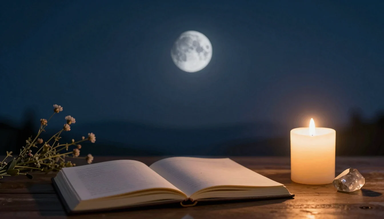 Intenções na Lua Nova: Um Guia para se Conectar