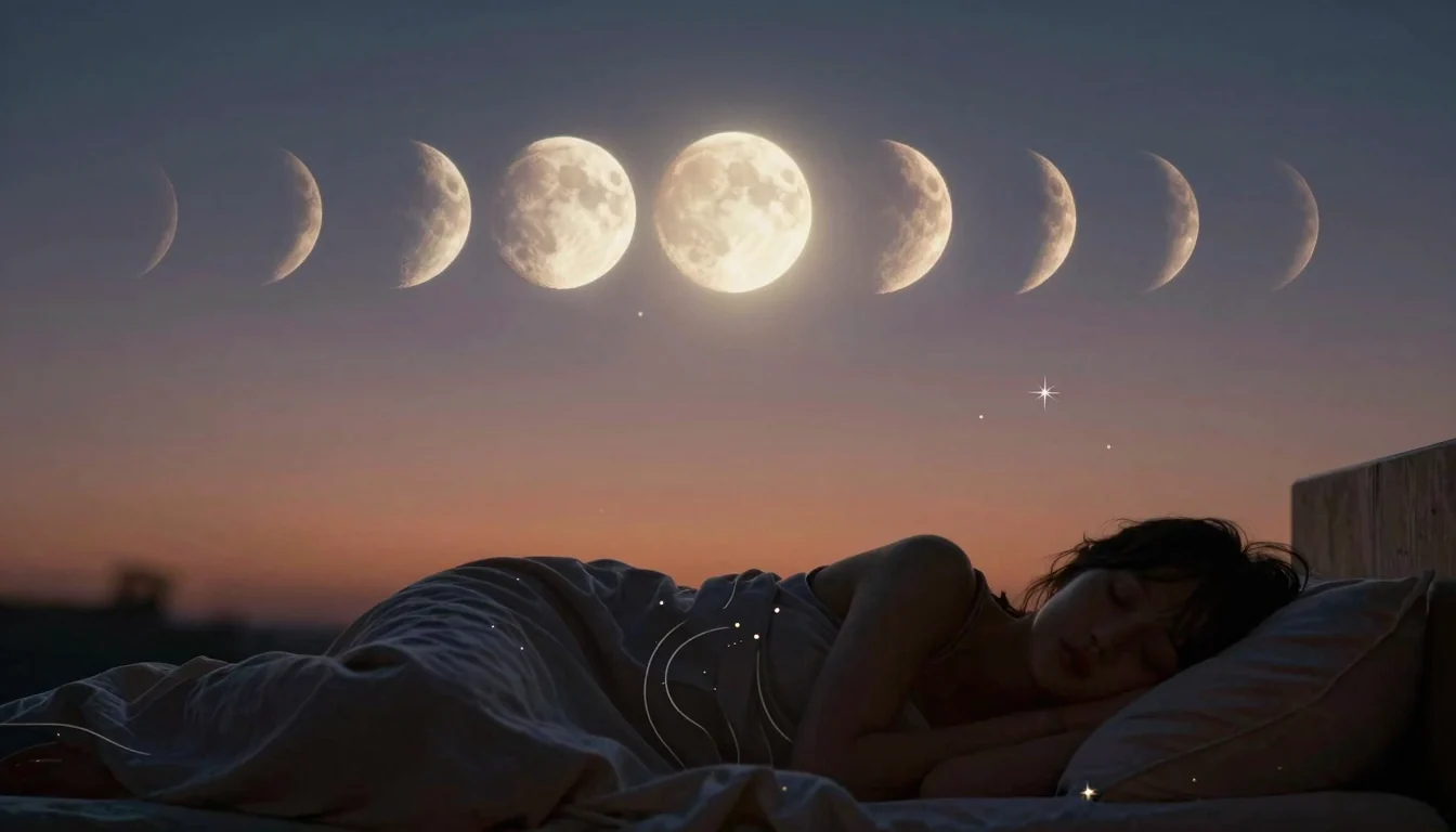 Fases da Lua, Sono e Sonhos: Um Guia Prático