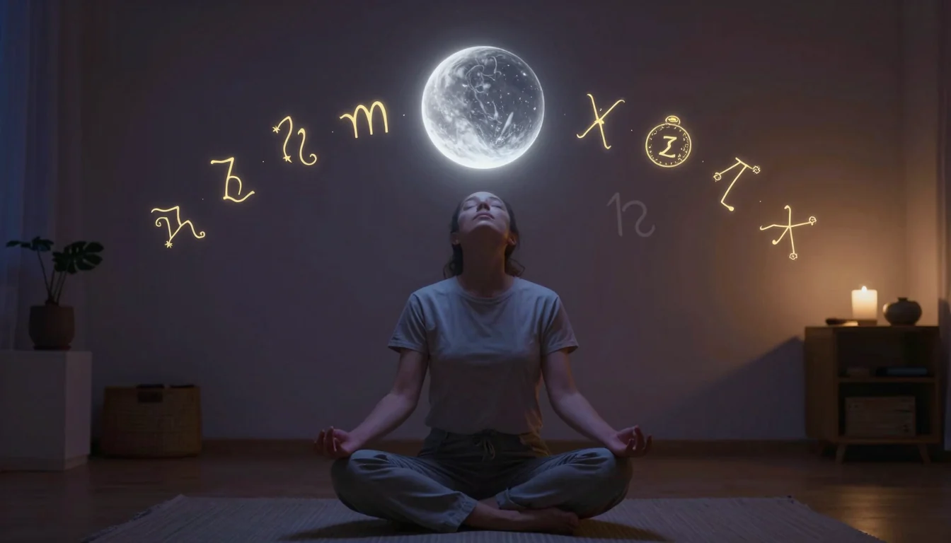 Astrologia encontra mindfulness: práticas de meditação alinhadas com a Lua e os signos