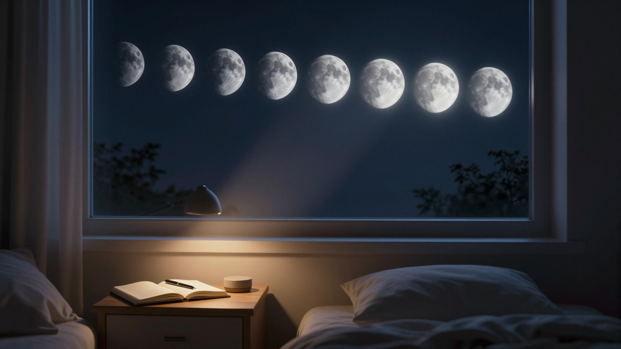 Fases da Lua, Sono e Padrões de Sonho