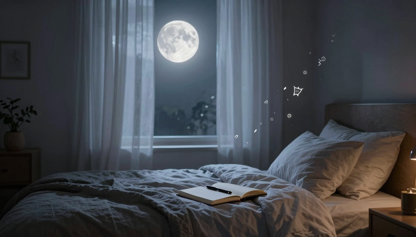 Como as Fases da Lua Afetam Seu Sono e Seus Sonhos