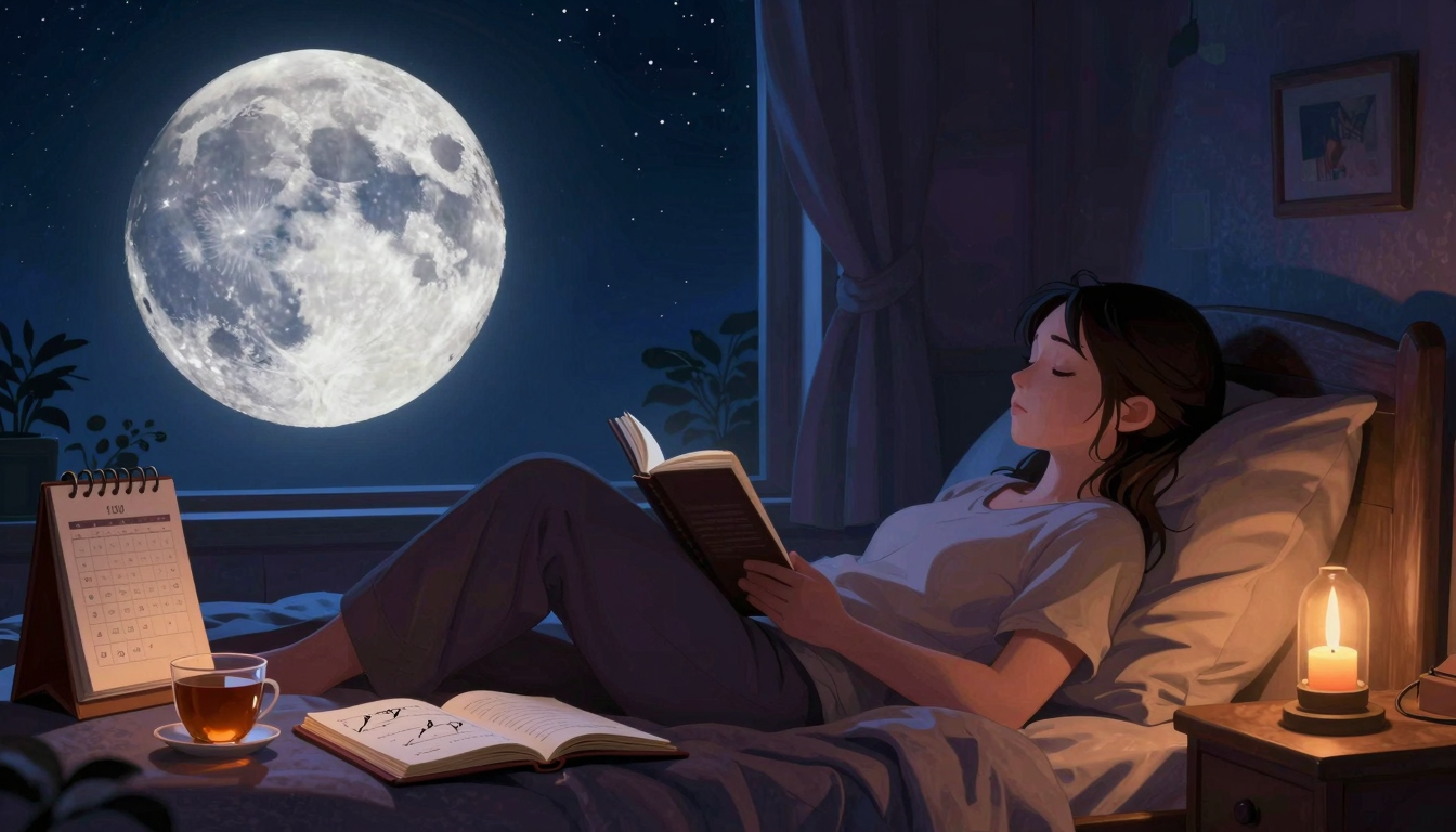 Fases da Lua e Qualidade do Sono: uma Rotina Prática de 24 Horas (05/08/2026)