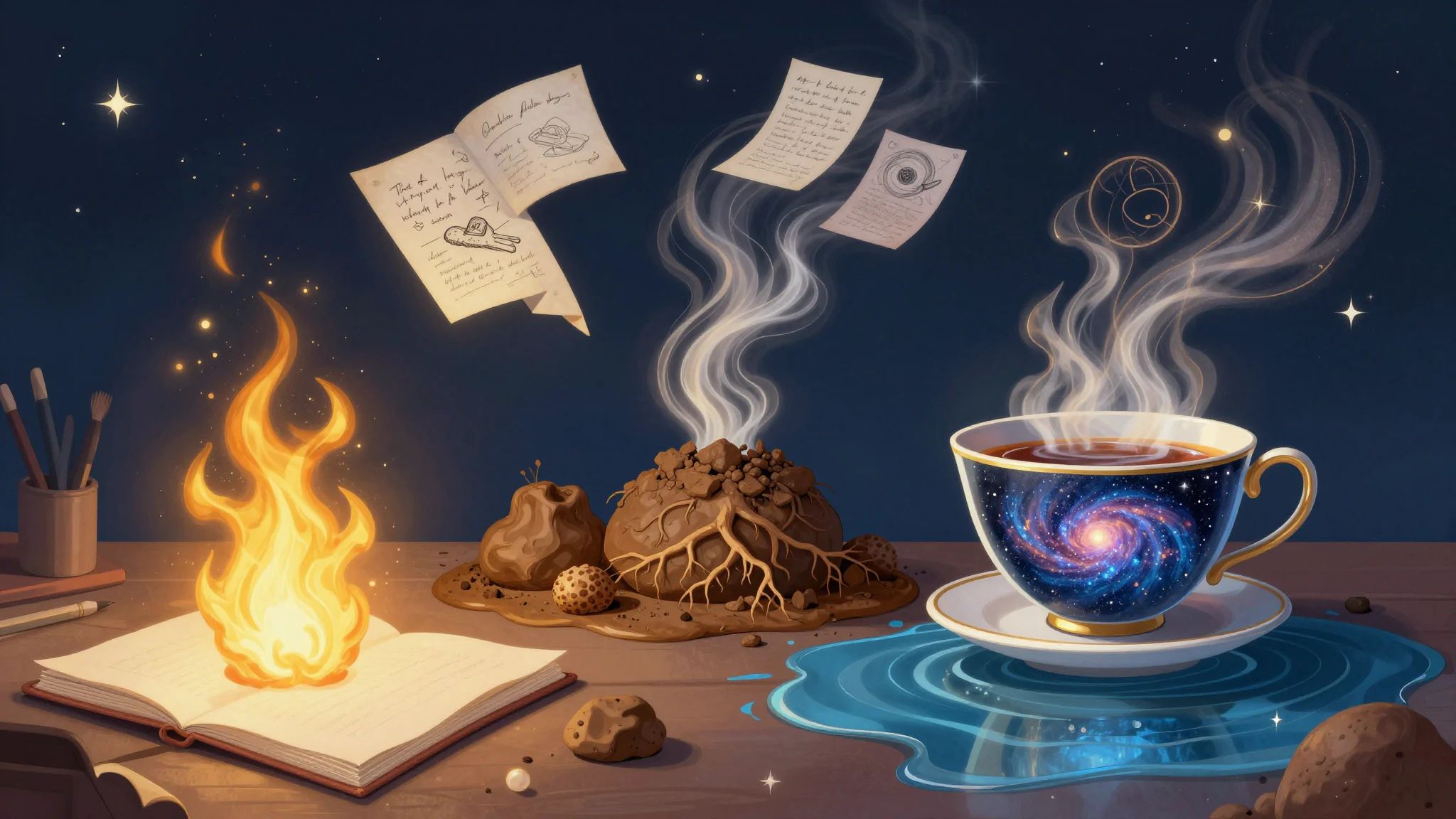 Os Quatro Elementos do Zodíaco São Quatro Ritmos Criativos