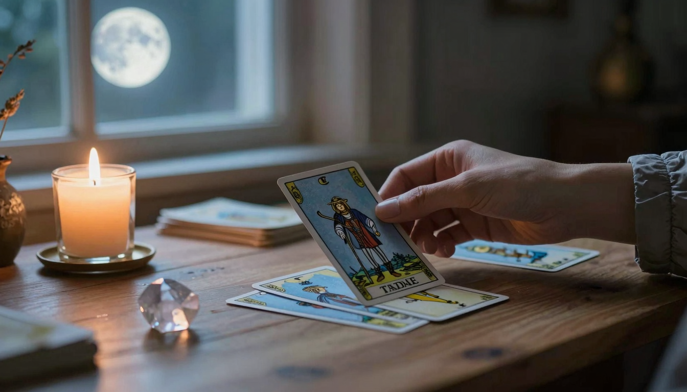 Tarot para decisões no amor: quando a conversa pesa e a ponte parece curta