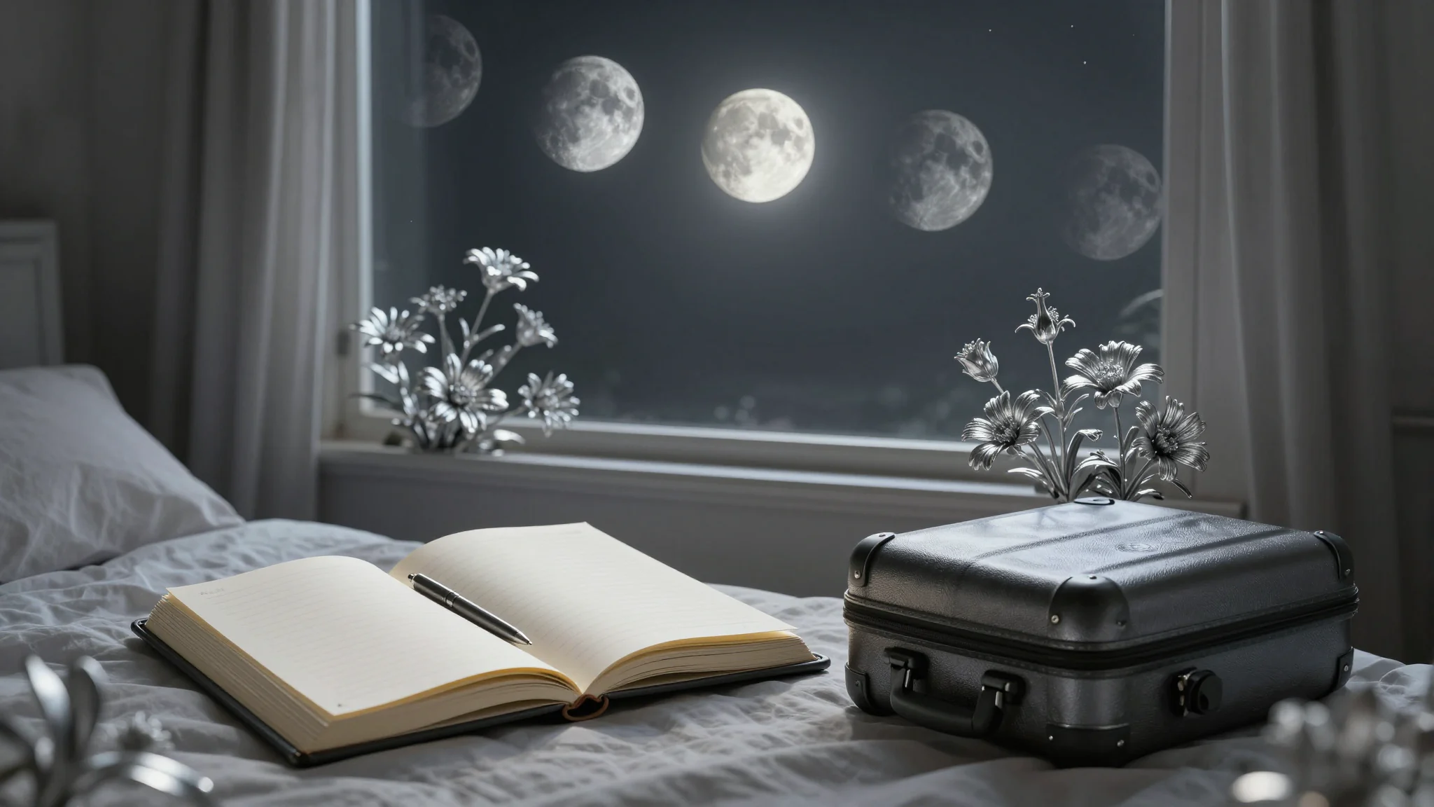 Um Ritual Lunar de Sono de Sete Dias para Viagens e Novos Começos