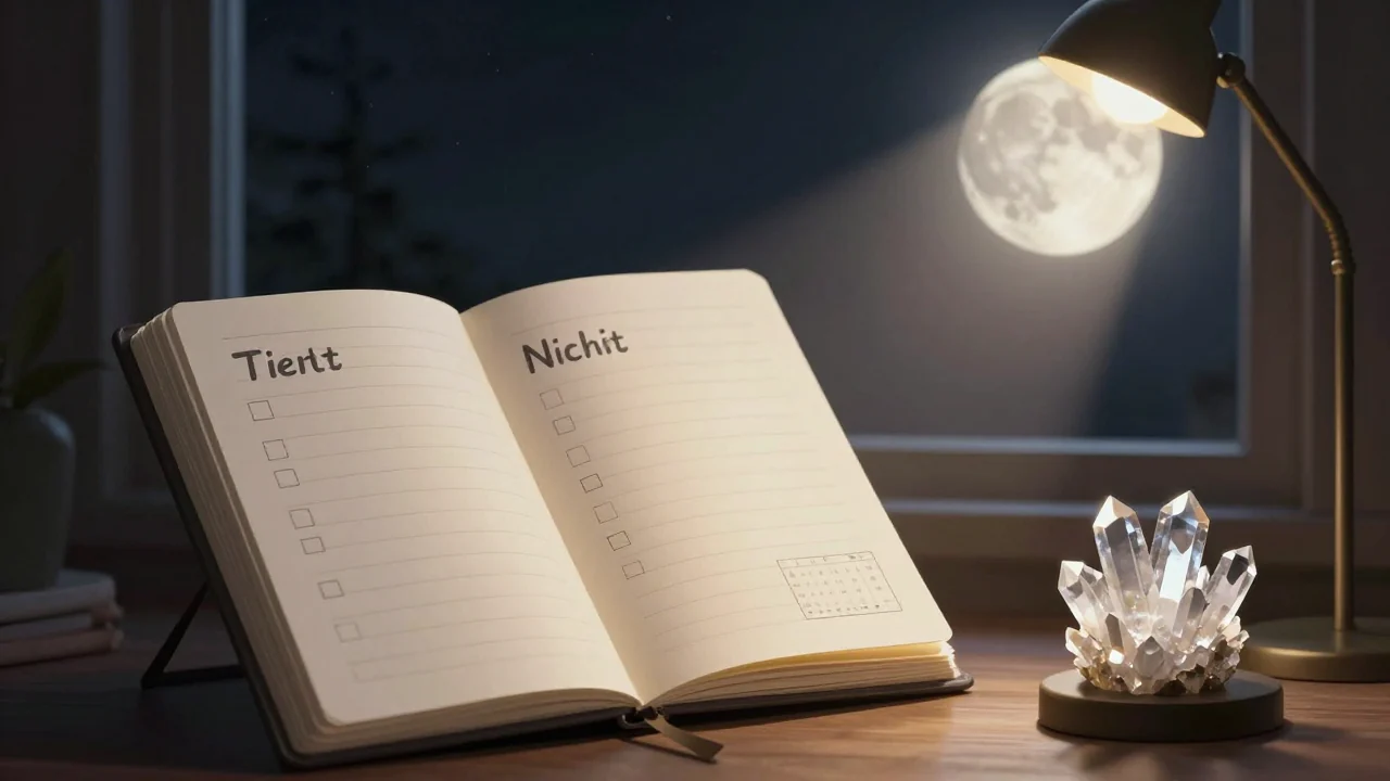 Checklist para a Lua fora de curso desta noite: use-a como uma pausa para decidir