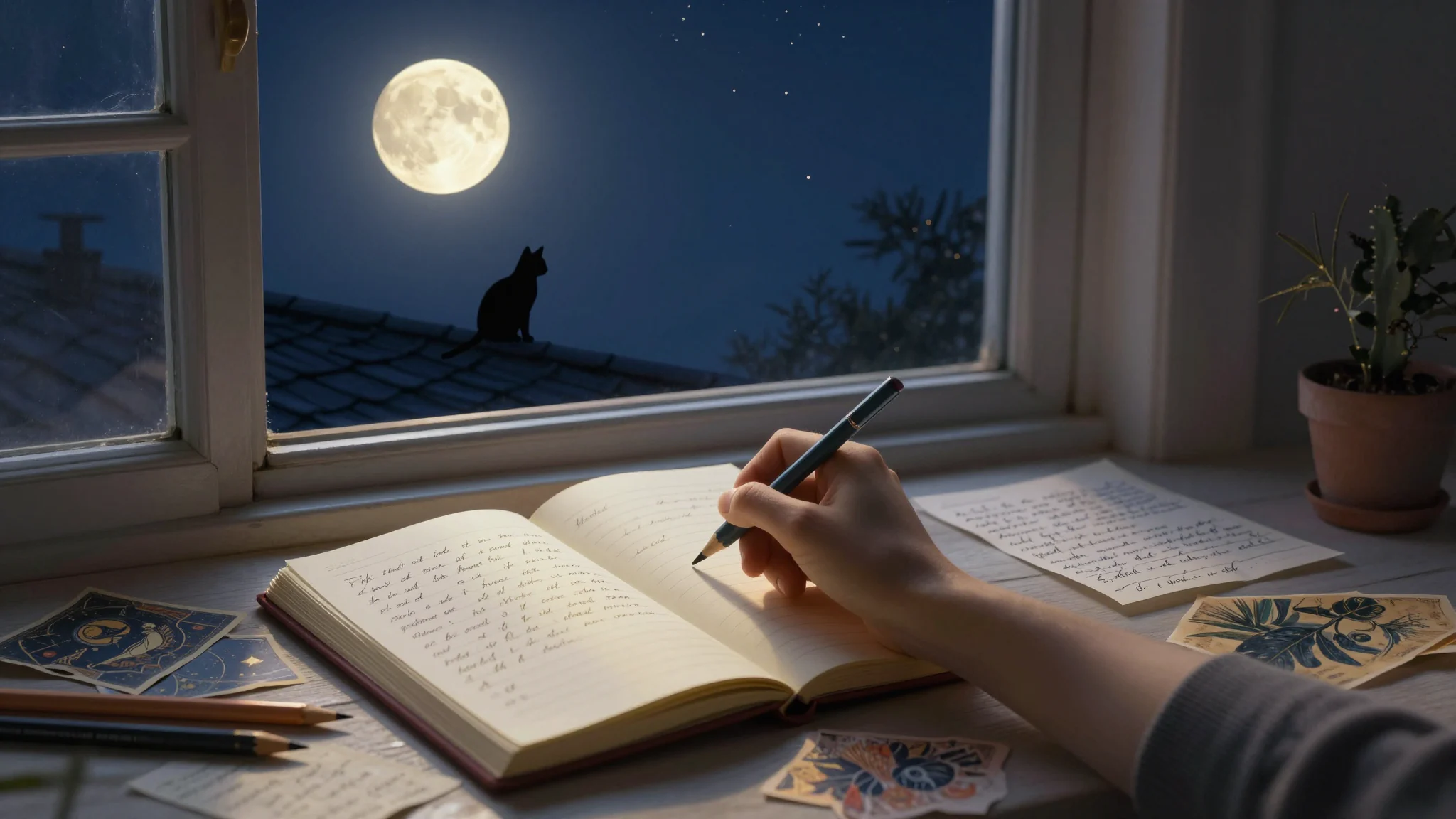 Checklist do signo lunar para hoje à noite: transforme emoções em impulso criativo