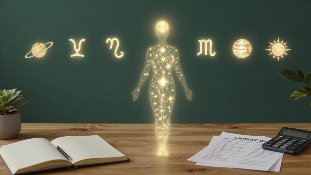 A prática de sete dias com chakras e planetas para tomar decisões mais claras sobre carreira e dinheiro