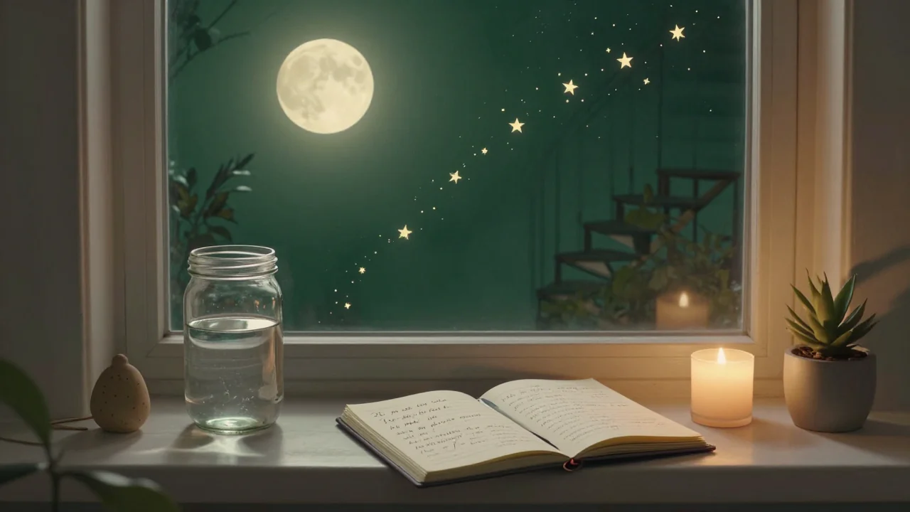 Água da Lua em Casa: um Ritual de Conexão, Não uma Cura Mágica
