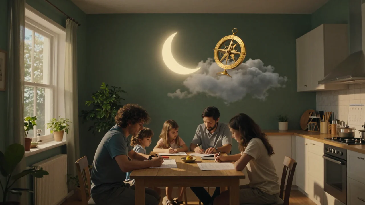 Temporadas de eclipses são um momento para simplificar a vida em família